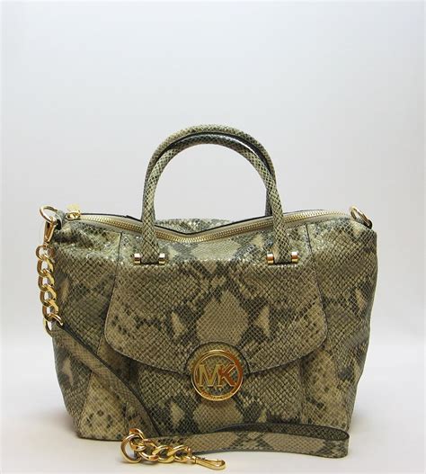 michael kors lg satchel genuine leather angora|Michael Kors Handbags .